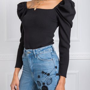 Blanca black blouse