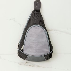 Black Men's One Shoulder Backpack