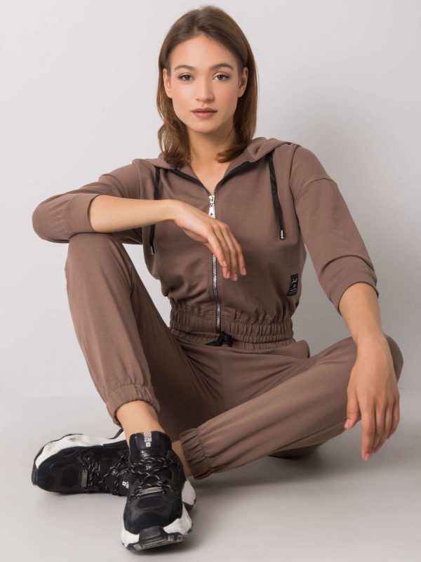 Brown women's set Aceline