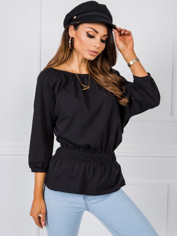 Paige black blouse