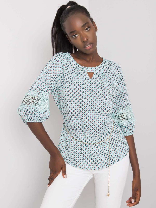 Jazmin Mint Blouse