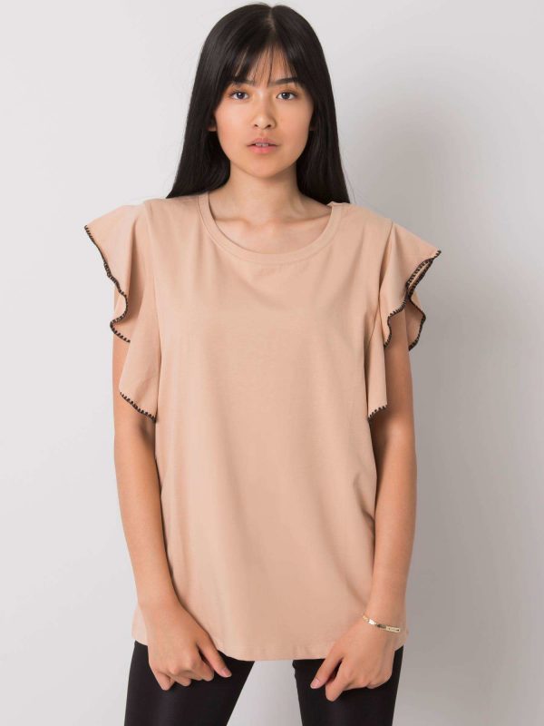 Beige blouse Vanesia