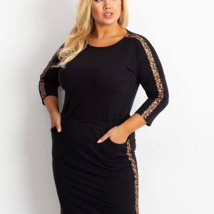 Alison's Black Plus Size Dress