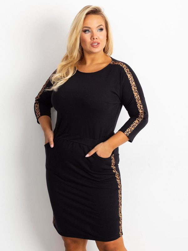 Alison's Black Plus Size Dress