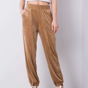 Beige velour sweatpants Moonlight RUE PARIS