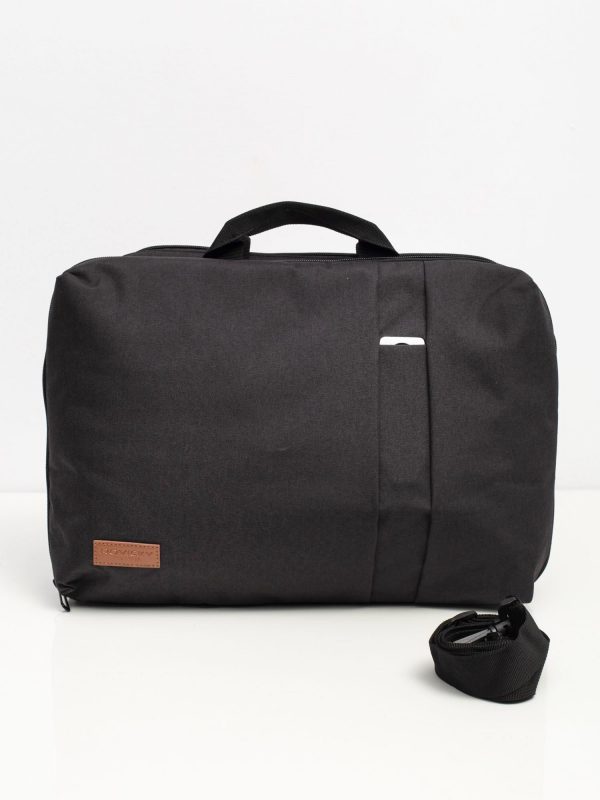 Black Laptop Backpack Bag