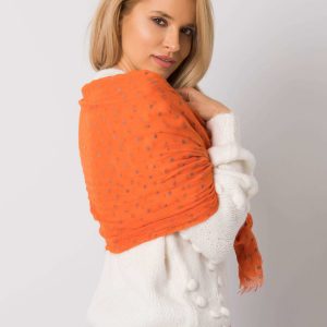 Dark orange scarf