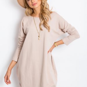 Beige Daisy Dress