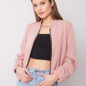 Ruby Dirty Pink Bomber Sweatshirt