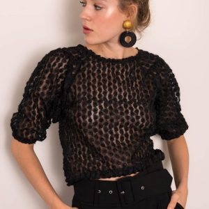 Black blouse for women BSL