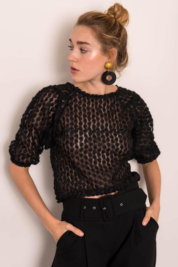 Black blouse for women BSL