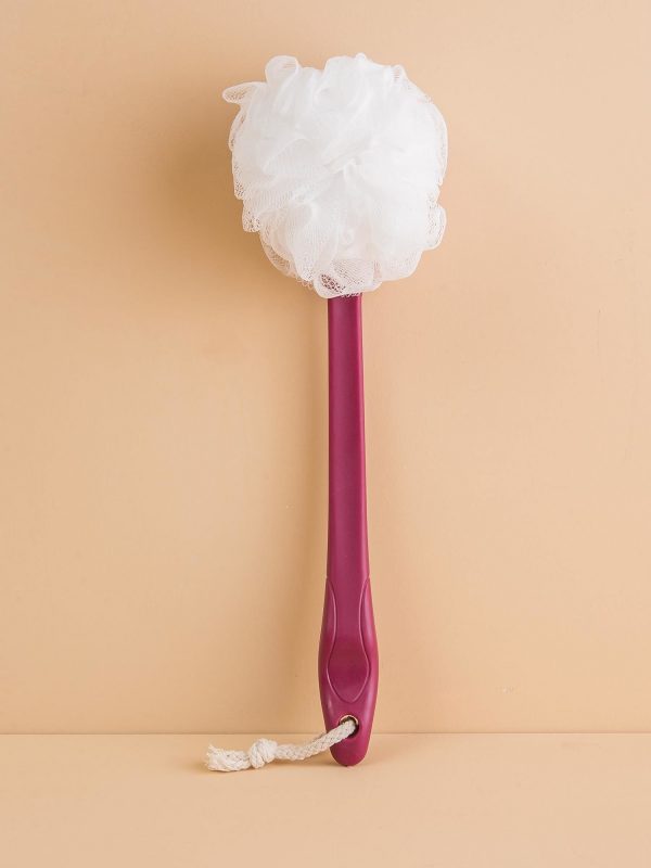 Burgundy Bath Brush