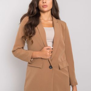 Beige jacket for women Ophelie OCH BELLA