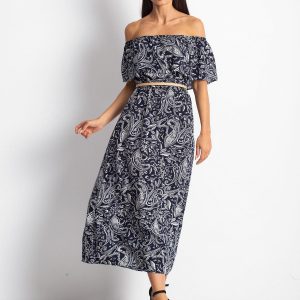 Navy blue dress Vinona