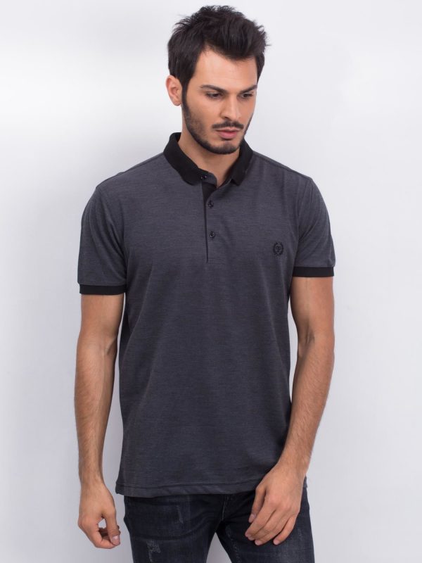 Graphite Men's Polo Shirt Later