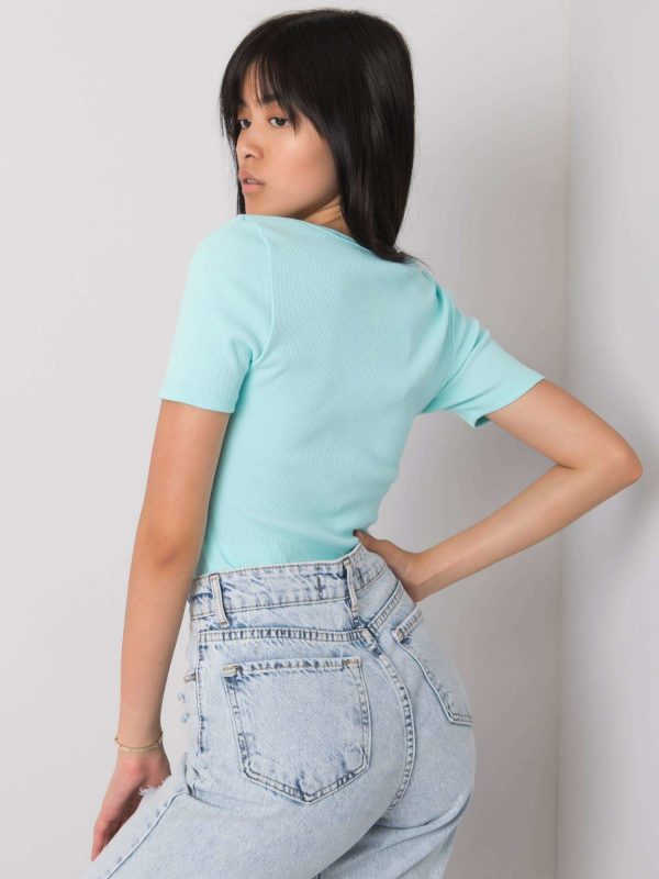 Light Blue Casual Blouse Alissa