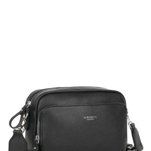 Black women's bag with pocket LUIGISANTO