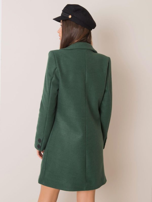 Dark Green Dalida Coat