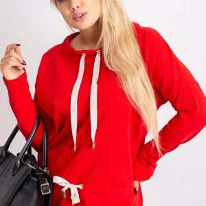 Khloe's red plus size blouse