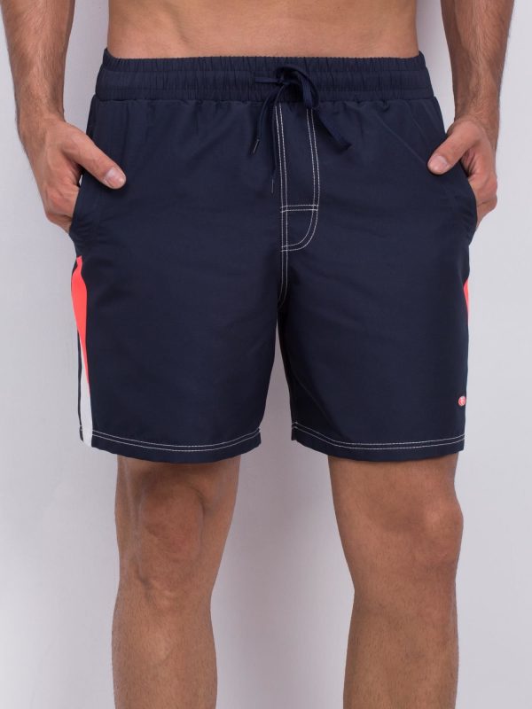 Navy blue Charisma men's shorts