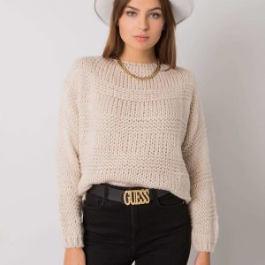 Beige sweater Reeva OCH BELLA