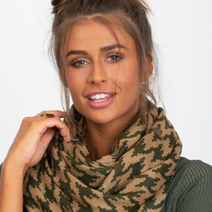 Khaki Houndstooth Sling