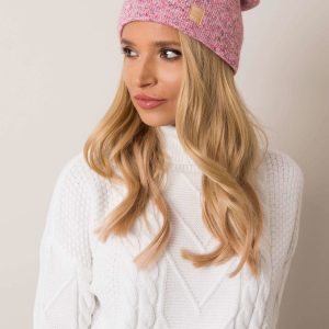 Women's pink cap RUE PARIS