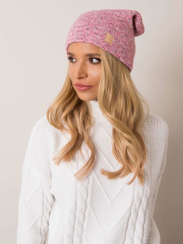 Women's pink cap RUE PARIS