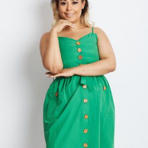 Green Plus Size Realm Dress