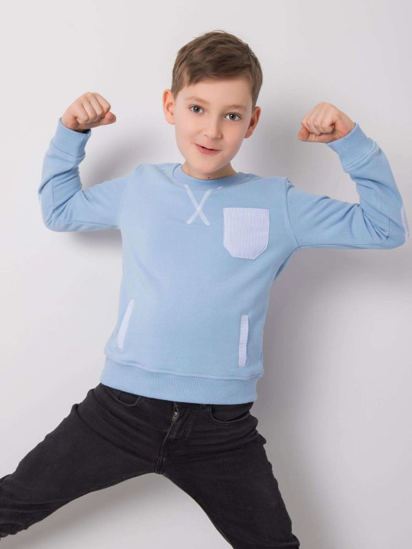 Blue sweatshirt for boy DODO KIDS