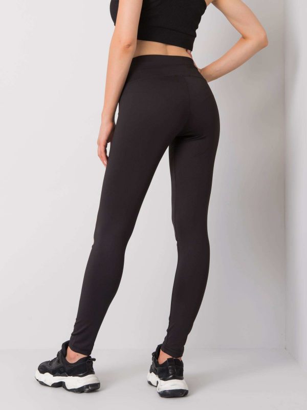 Black Leffy Sports Leggings