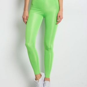 Fluo Green Leggings Inherently