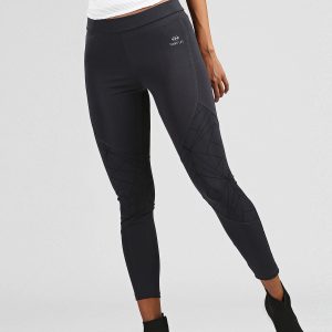 TOMMY LIFE Graphite leggings with print