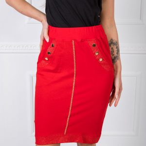 Red Prestige Skirt