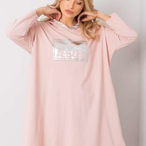 Zoe's dirty pink tunic