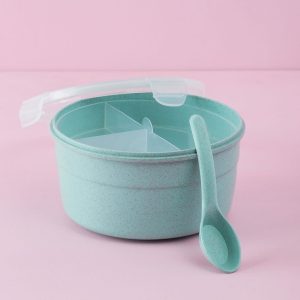 Mint Round Food Container