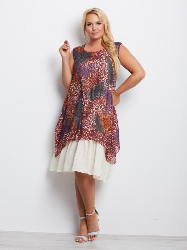 Brown Plus Size Alabama Dress