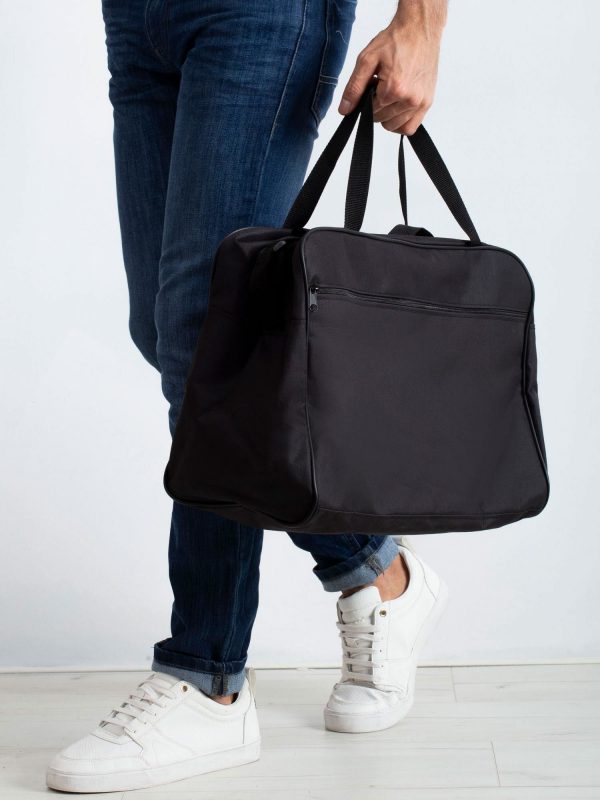 Men's travel bag black