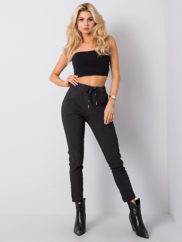 Black Marisa Pants