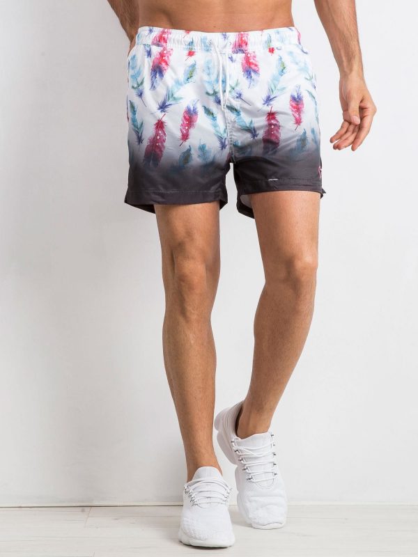 Men's white shorts Perish