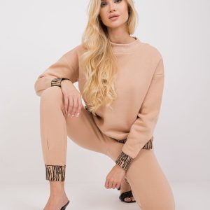 Beige sweatsuit set Oslo