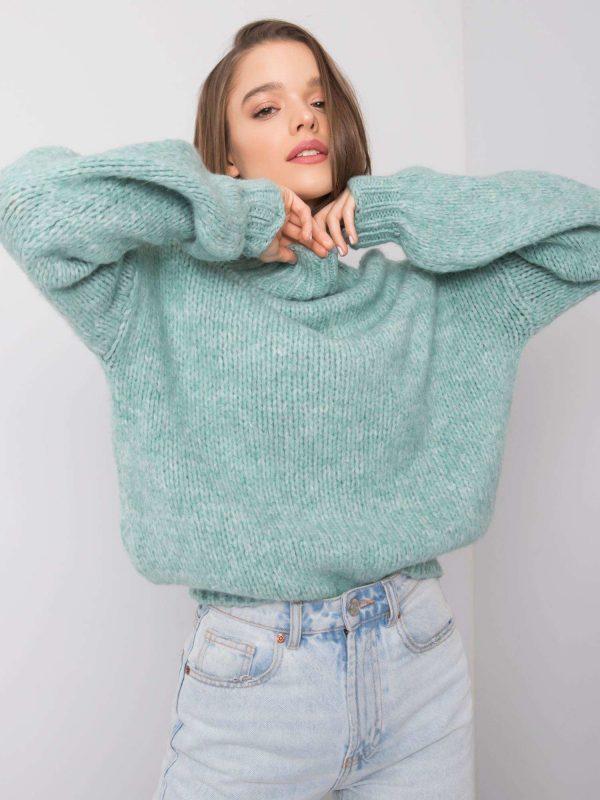 Ariana mint sweater