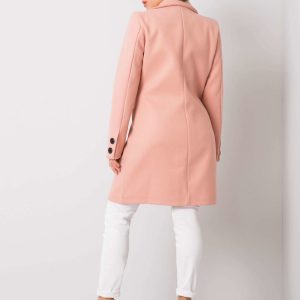 Dirty pink coat Dalida