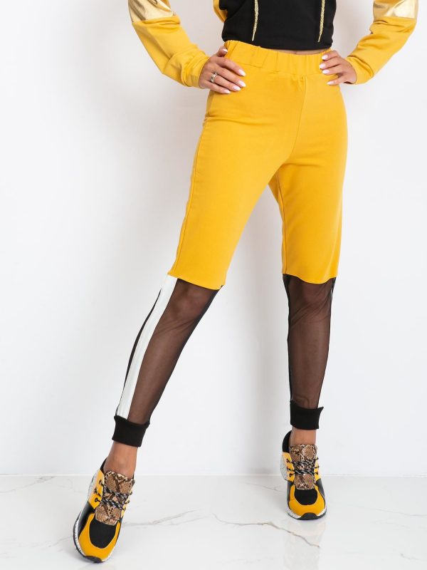 Melody Mustard Pants