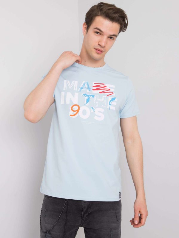 Light blue T-shirt for men Hunter LIWALI