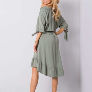 Khaki Spanish dress Hana