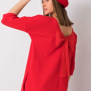 Red Yvonne Dress