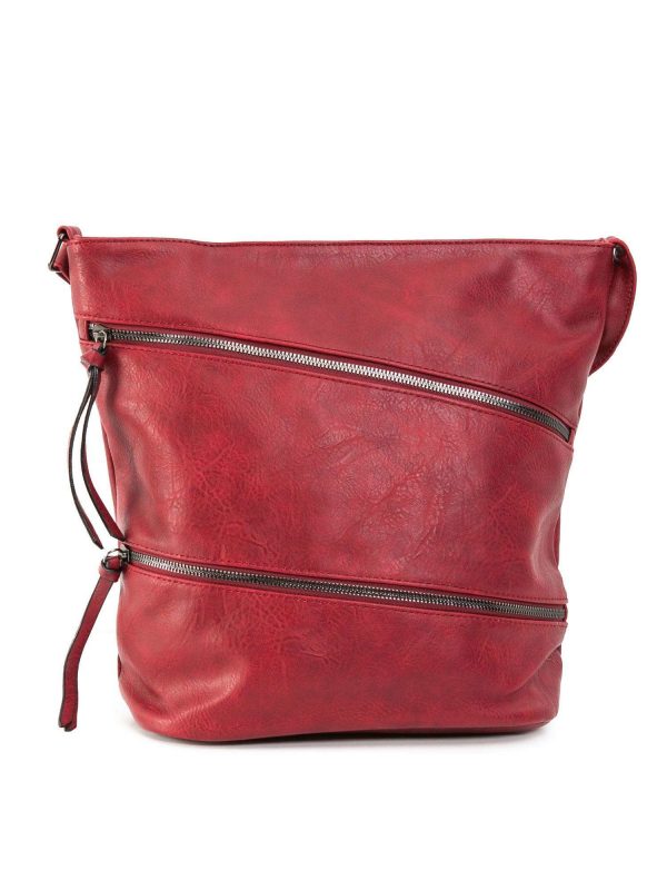 Dark Red Large Ladies Bag