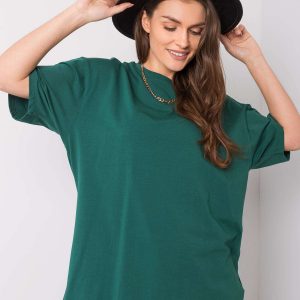 Dark green t-shirt Juliet RUE PARIS