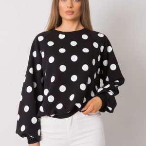 Black and white sweatshirt by Leora